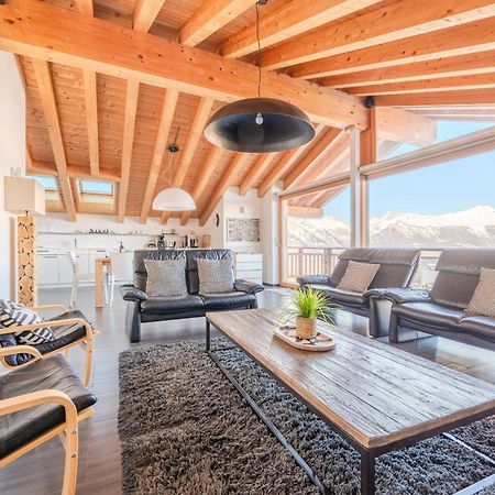 Ski Paradise Mountain & Luxe Apartments Veysonnaz Eksteriør bilde
