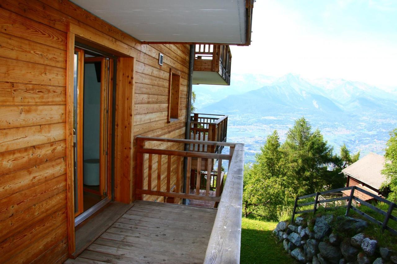 Ski Paradise Mountain & Luxe Apartments Veysonnaz Eksteriør bilde