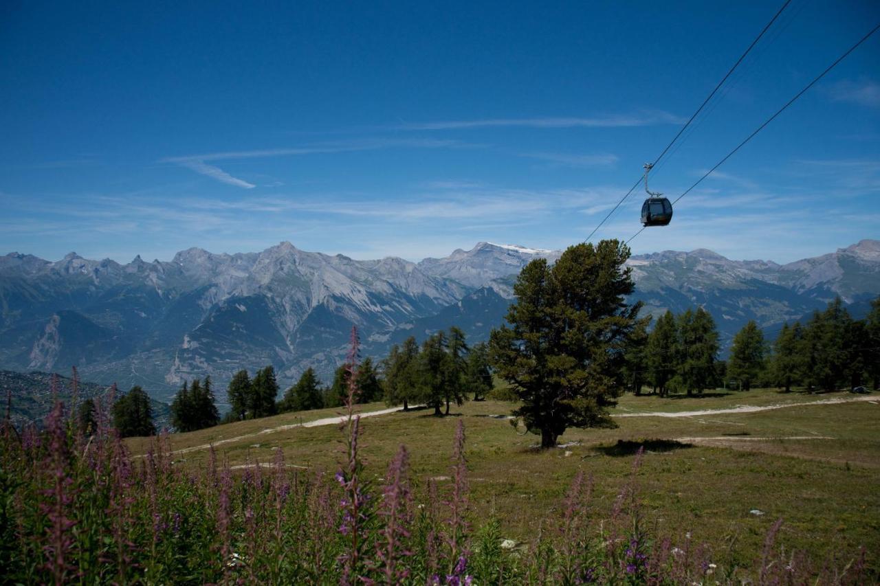 Ski Paradise Mountain & Luxe Apartments Veysonnaz Eksteriør bilde