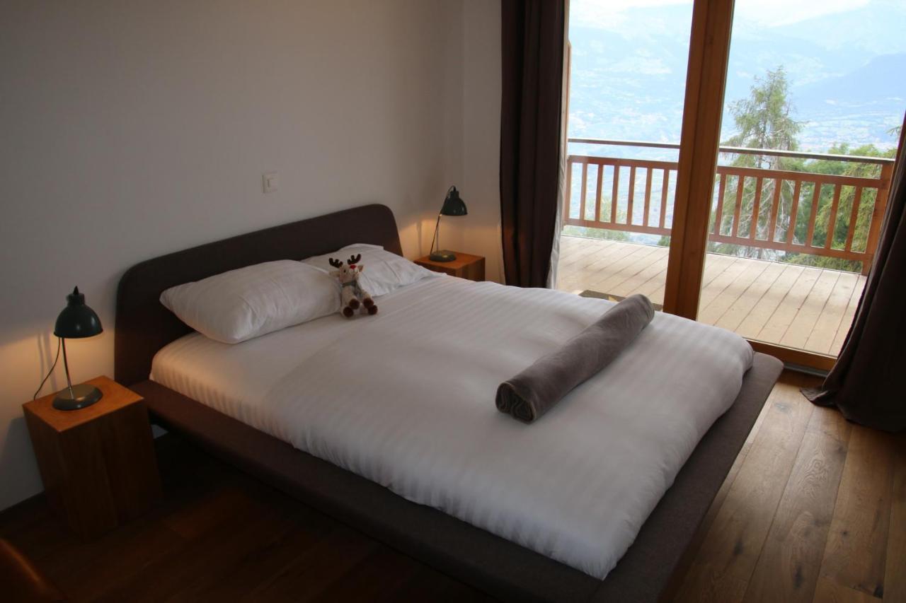 Ski Paradise Mountain & Luxe Apartments Veysonnaz Eksteriør bilde