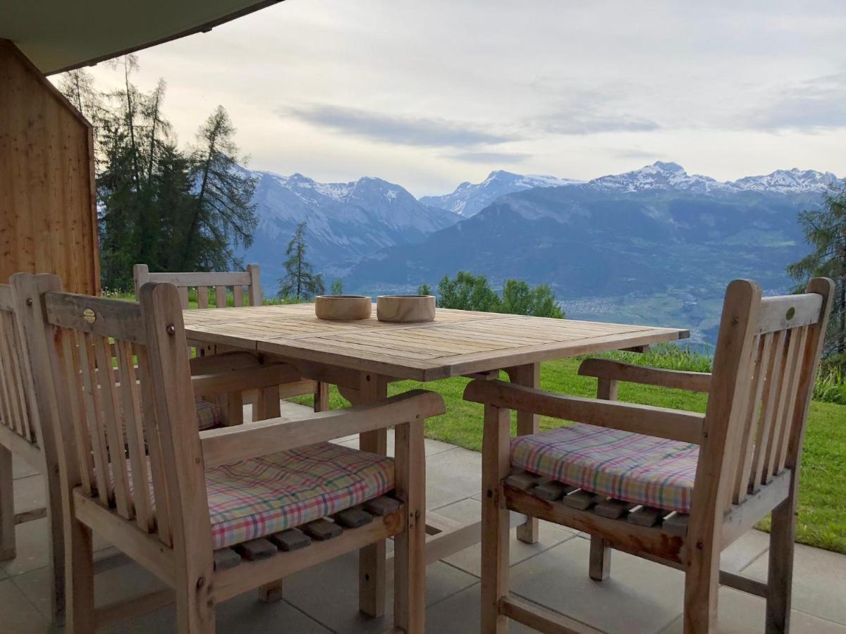 Ski Paradise Mountain & Luxe Apartments Veysonnaz Eksteriør bilde