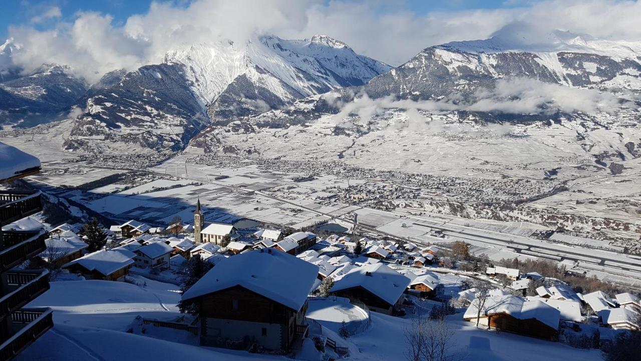Ski Paradise Mountain & Luxe Apartments Veysonnaz Eksteriør bilde