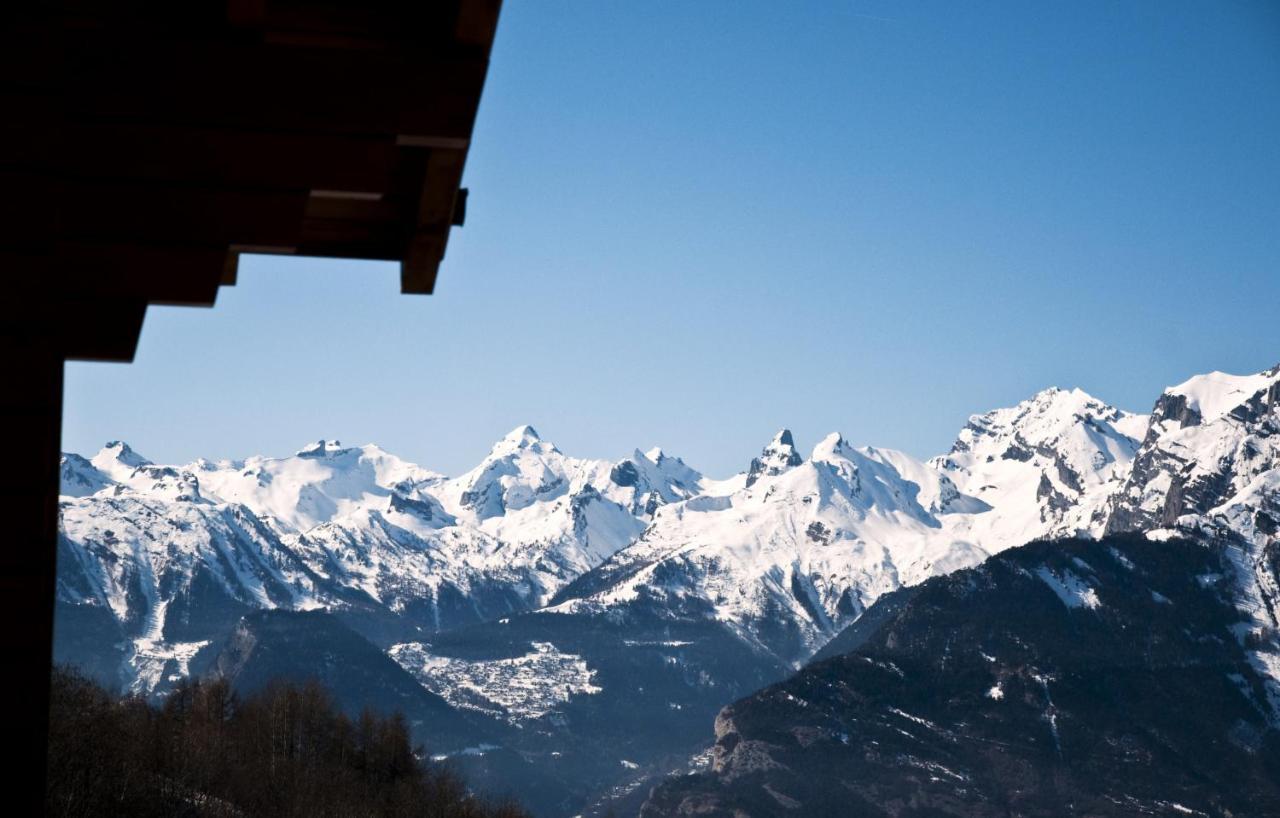 Ski Paradise Mountain & Luxe Apartments Veysonnaz Eksteriør bilde