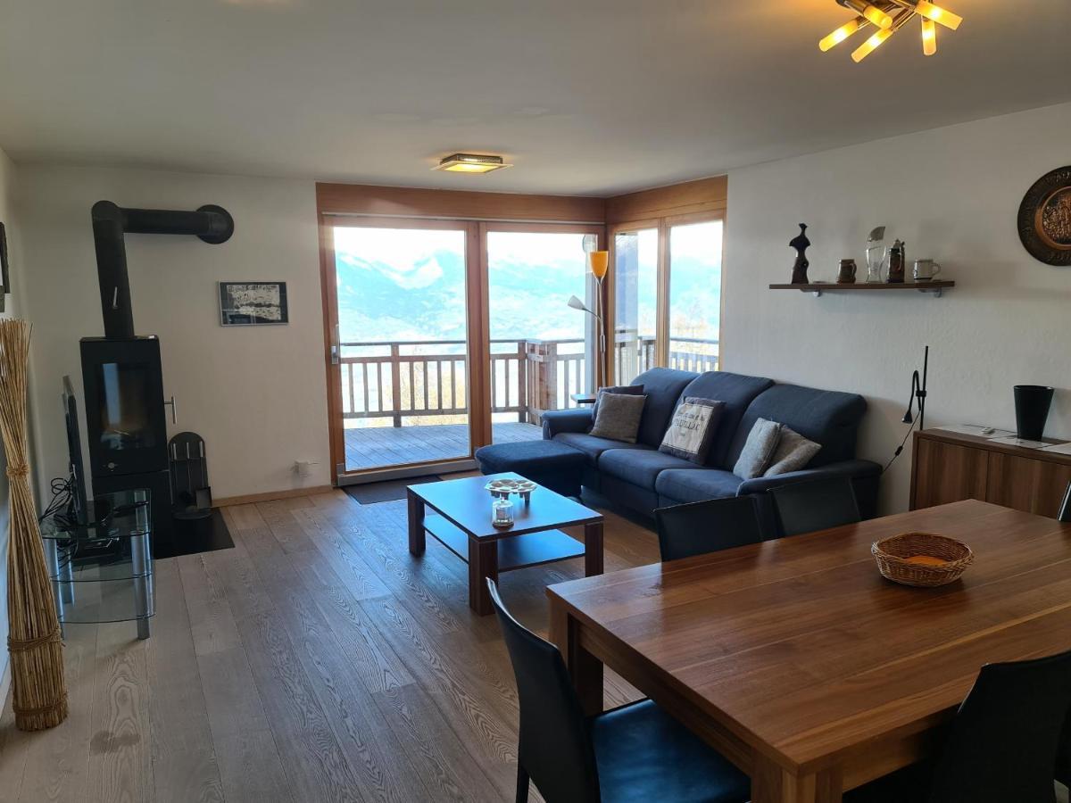 Ski Paradise Mountain & Luxe Apartments Veysonnaz Eksteriør bilde