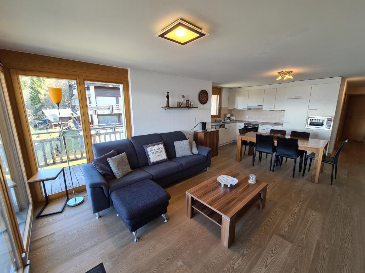 Ski Paradise Mountain & Luxe Apartments Veysonnaz Eksteriør bilde