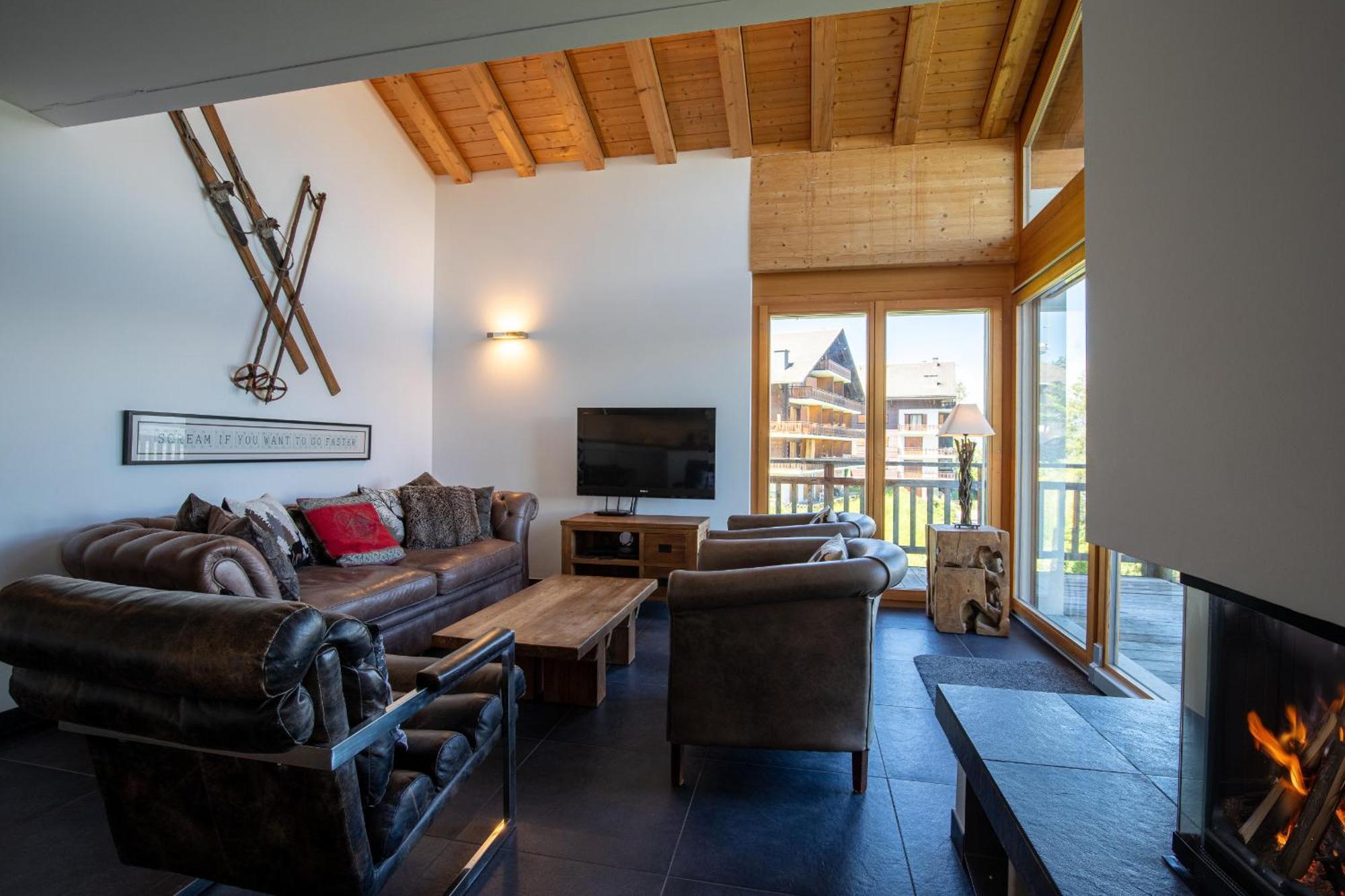 Ski Paradise Mountain & Luxe Apartments Veysonnaz Eksteriør bilde