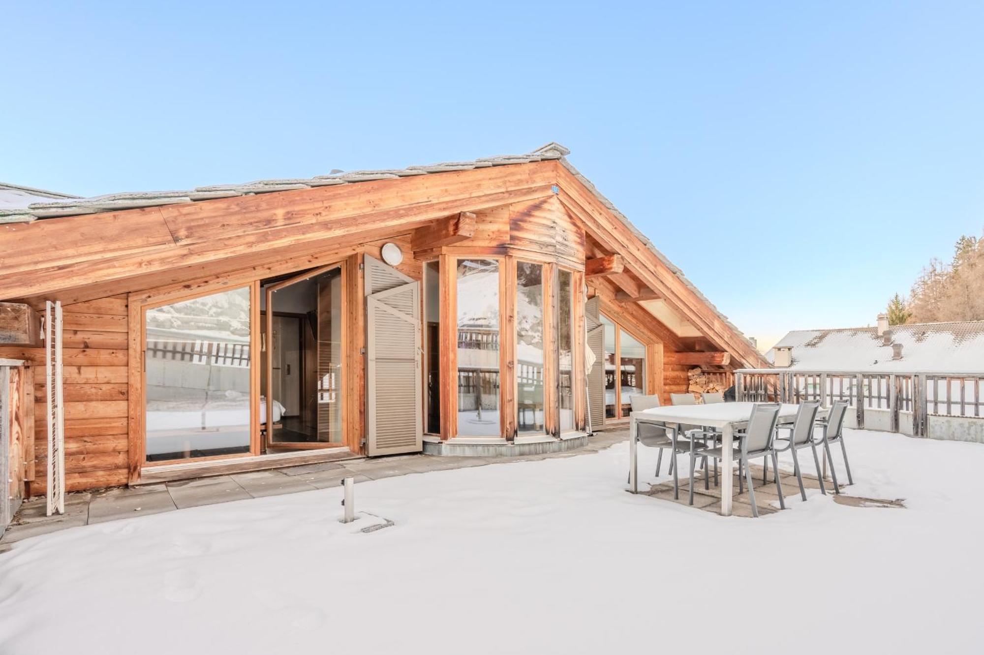 Ski Paradise Mountain & Luxe Apartments Veysonnaz Eksteriør bilde