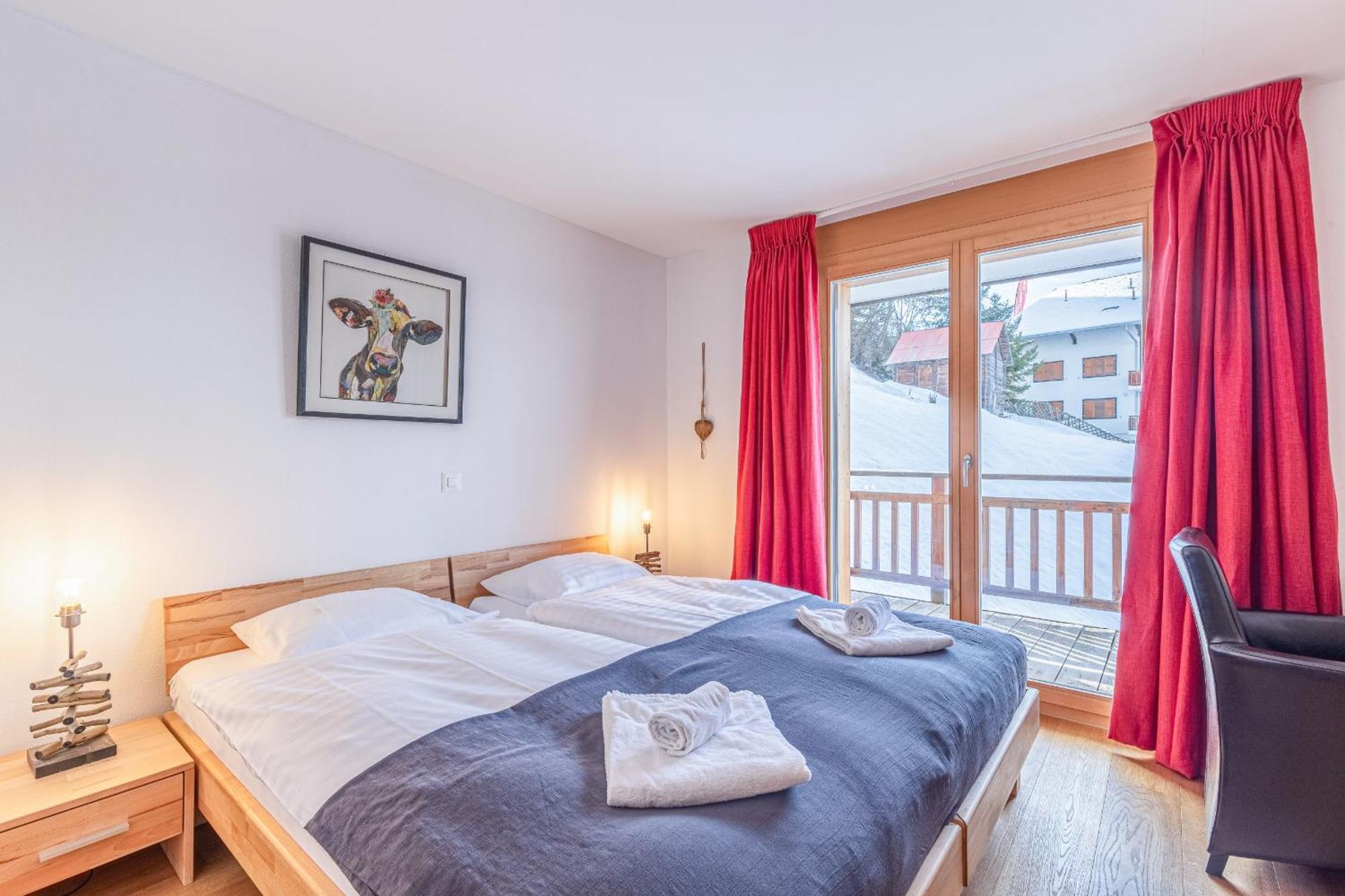 Ski Paradise Mountain & Luxe Apartments Veysonnaz Eksteriør bilde