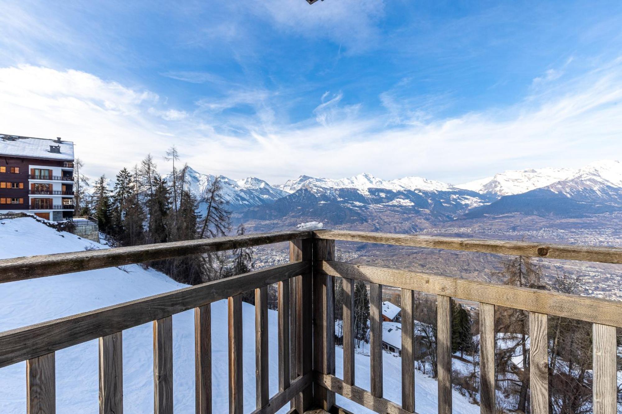 Ski Paradise Mountain & Luxe Apartments Veysonnaz Eksteriør bilde